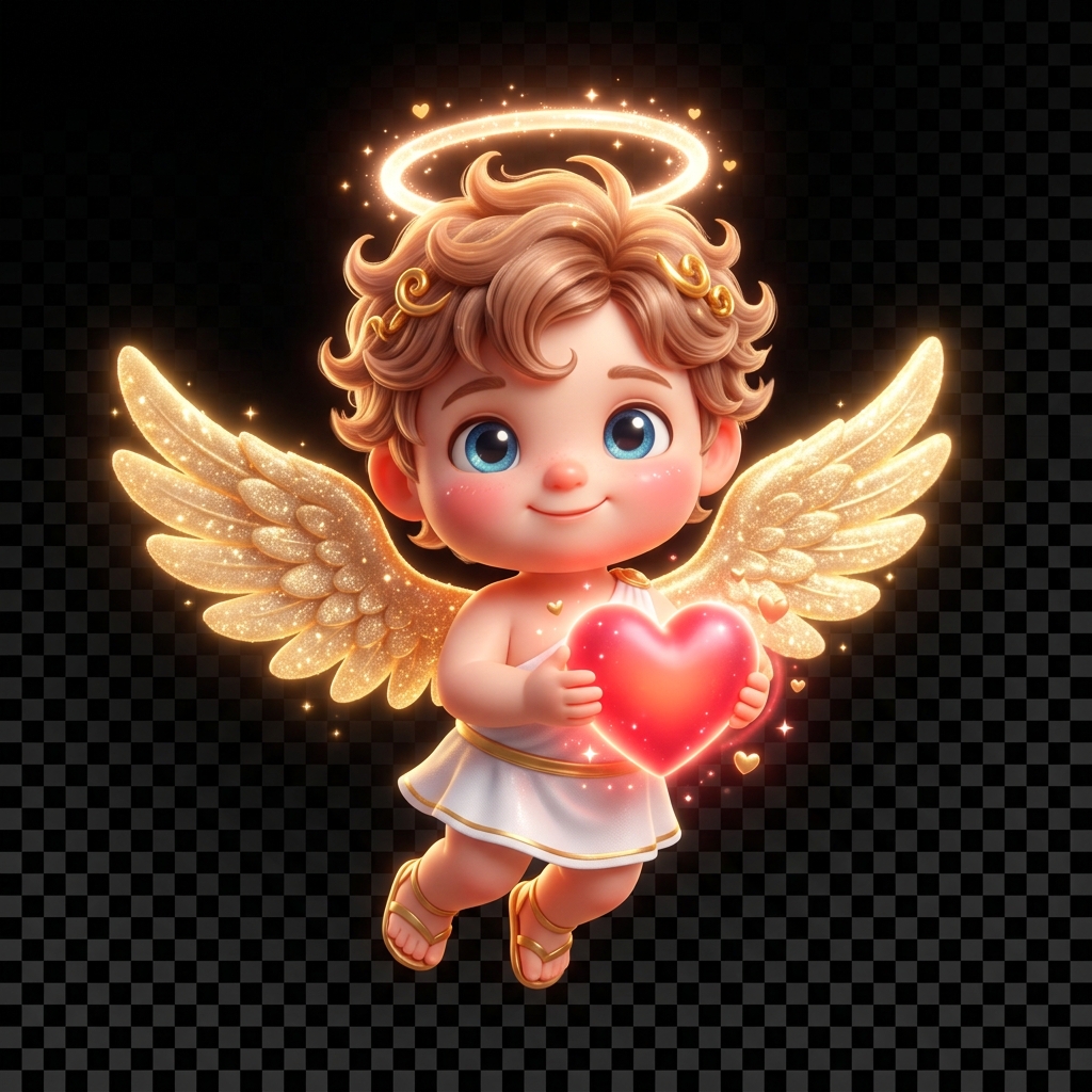 3D Cupid Miniature God of Love